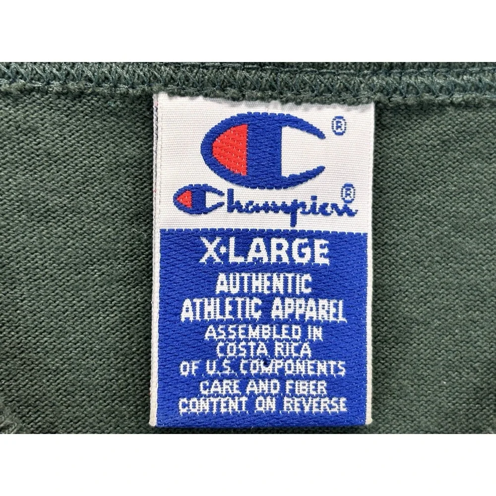 Vtg Champion X Atlanta Olympics 1996 Tshirt Sz X-Large Mens Dark Green Embroider
